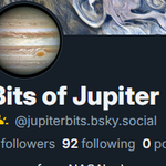 Photo by Bits of Jupiter 𝗂𝗌 𝗈𝗇 𝖻𝗌𝗄𝗒 (@JupiterBits)