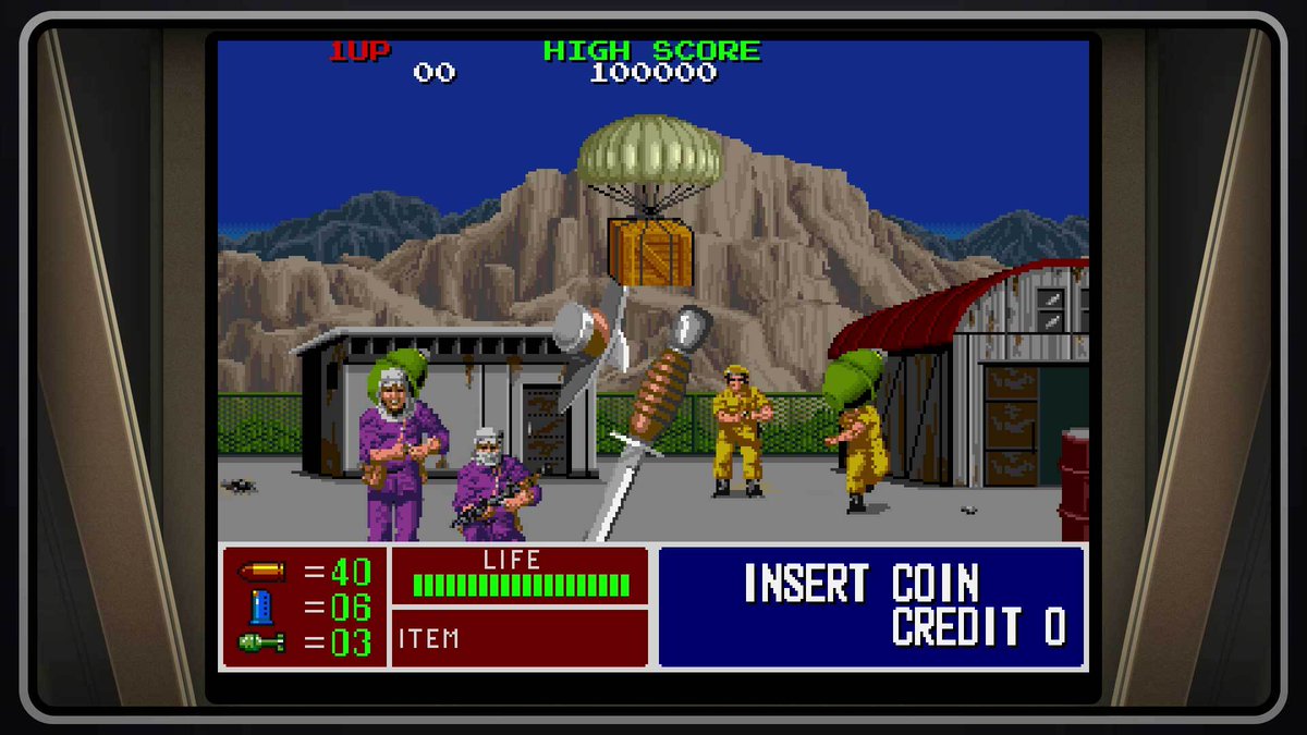 ◤◢◤オペレーションサンダーボルト◢◤◢ 1988年発売のアーケード