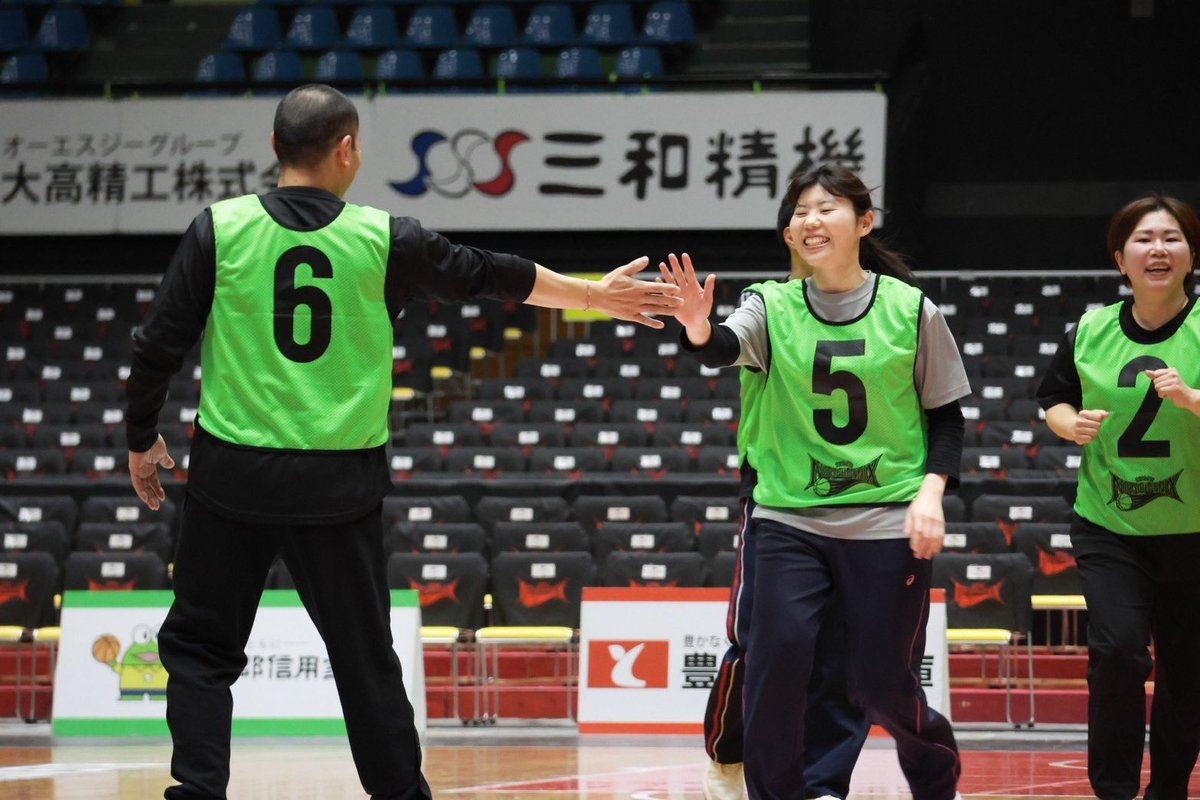 1/25（土）に開催した #大人バスケ クリニックの様子をお届け📷💫 選手