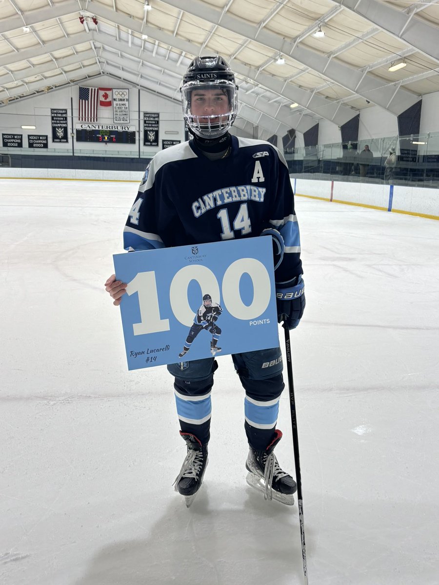 Canterbury Hockey (@cburysaintshock) on Twitter photo Welcome Ryan Lucarelli ‘25 to the Saints Hockey 100 PT Club😇. #diehard #rareair .<a href="/SHUHockeyBlog/">Sacred Heart Hockey Blog</a> <a href="/CburyAlums/">Canterbury Alumni</a> <a href="/CTHKReport/">CTHS Hockey Report</a> <a href="/NZPrepHockey/">NZPrepHockey</a> <a href="/HNIBonline/">Hockey Night</a> <a href="/USHRhockey/">USHR</a> Welcome Ryan Lucarelli ‘25 to the Saints Hockey 100 PT Club😇. #diehard #rareair .<a href="/SHUHockeyBlog/">Sacred Heart Hockey Blog</a> <a href="/CburyAlums/">Canterbury Alumni</a> <a href="/CTHKReport/">CTHS Hockey Report</a> <a href="/NZPrepHockey/">NZPrepHockey</a> <a href="/HNIBonline/">Hockey Night</a> <a href="/USHRhockey/">USHR</a>