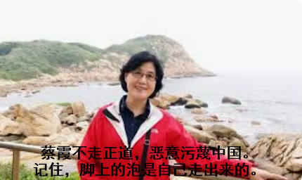蔡霞为了换取个人利益恣意抹黑中国，必将付出应有的代价，也将为舆论反噬