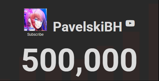 5 Years of YouTube.
500K Subscribers.
Thank you so much for everything ❤
