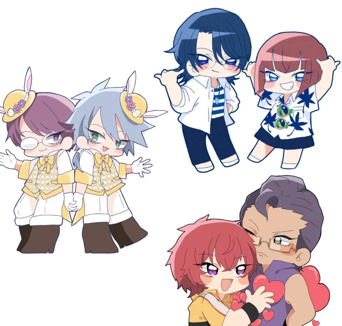 この頃のうちチビキャラ描く精神力がすげぇな、どうやって描いてた?????