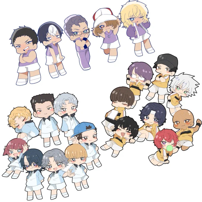 この頃のうちチビキャラ描く精神力がすげぇな、どうやって描いてた?????