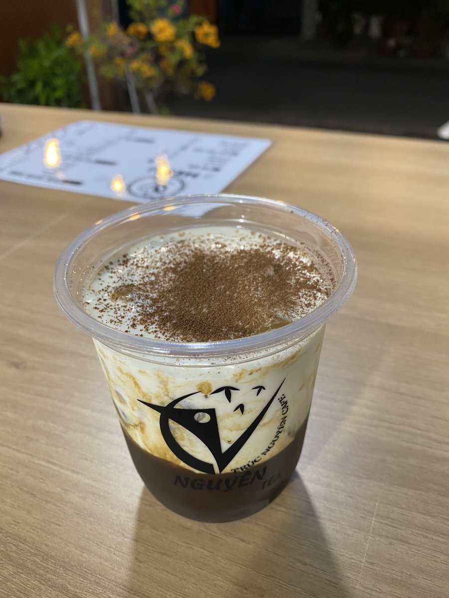 NguyenL's tweet photo. Cafe pha phin truyền thống 😁
Cafe pha phin đậm đà, kết hợp với macchiato ra món cafe muối ngon tuyệt cà là vời 🤗
Xin mời quý khách tới thưởng thức 🤗
# cafemuối
# cafephin https://t.co/ueTLONv2wi