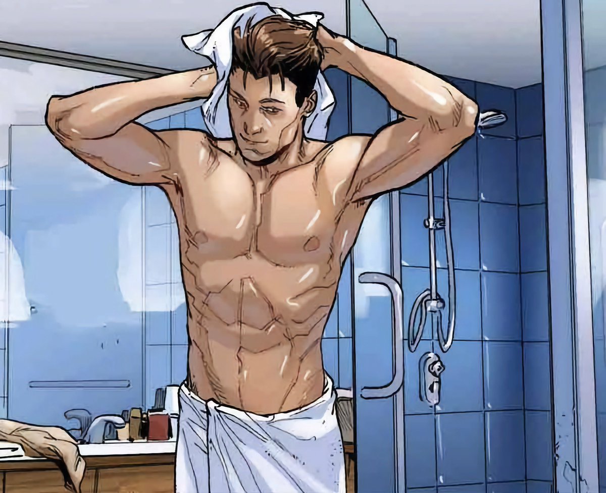 “Been a busy day.”