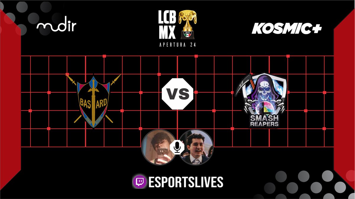 🏆 Liga de Crew Battles OCM - Apertura 2024 🏆

🎮 Grupo D - Jornada 3 🎮

🔥 <a href="/ZoningBastards/">ZONING BASTARDS</a> 🆚 <a href="/SmashReapers/">Smash Reapers</a>
🎙️ Casters: <a href="/lopunnyboy09/">Lopunnyboy09</a> &amp; <a href="/SaloTweets/">Solo Salo</a>

📺 Hoy a las 9 PM en: twitch.tv/esportslives

⚡ ¡La batalla continúa, no te lo pierdas! ⚡
#Esports #CrewBattles #OCM2024