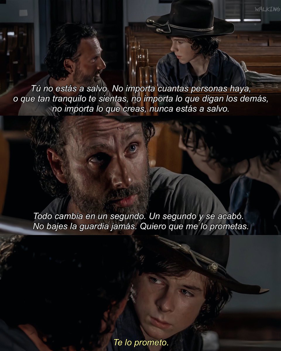 walkingdeadlatm's tweet photo. No cumplió su promesa... 💔 https://t.co/5Vr8Pnxhx4