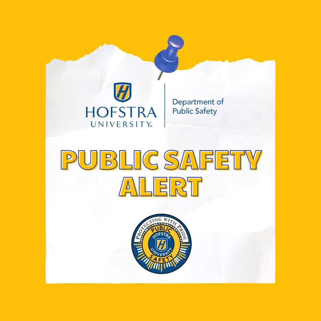 Due to the forecast of inclement weather, Hofstra University will open at 10 am on 2/6/2025. Please use caution when traveling and use your judgement based on conditions in your area.