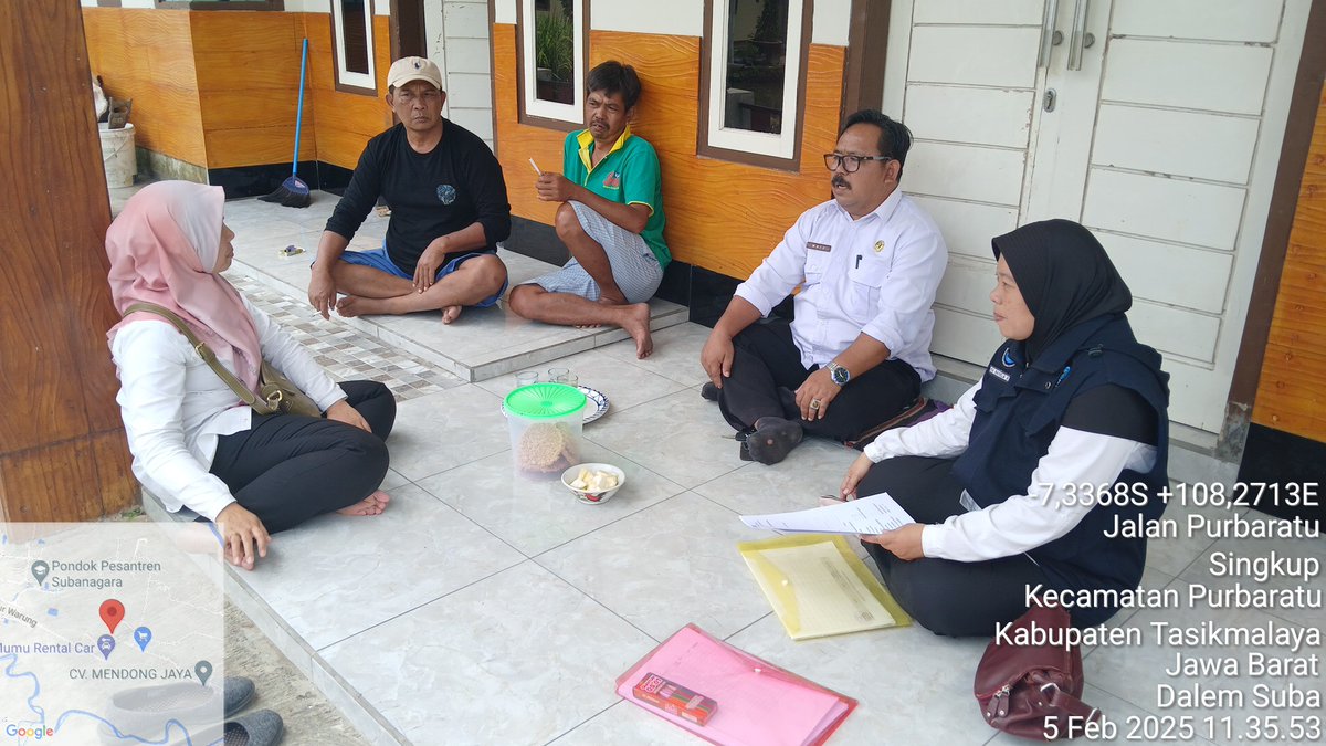 EvaRavela's tweet photo. Rabu (05/02/25), Eva Ravela NS, Luhkan Kota Tasikmalaya, di Pokdakan Kecamatan Purbaratu, CPCL  kegiatan bantuan APBD II tahun 2025 bersama Bidang Perikanan
#GiatLuhkanSatminkalBogor
#Aktivitas  #KtTasik #luhlapor @kkpgoid
@bppsdm_kp  @pusluh_bppsdm 
@brpbatpp_bogor https://t.co/z7liEH0O9z