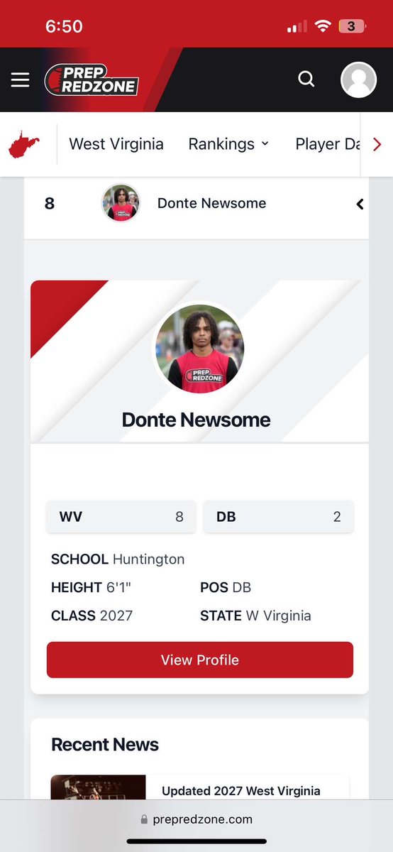 Donte Newsome (@dontenewsome) on Twitter photo thank you <a href="/PrepRedzoneWV/">Prep Redzone West Virginia</a> truly blessed to be ranked for my second year in a row 🙏🏾<a href="/billyseals47/">billy seals</a> <a href="/CJ_Crawford1/">Cj Crawford</a> thank you <a href="/PrepRedzoneWV/">Prep Redzone West Virginia</a> truly blessed to be ranked for my second year in a row 🙏🏾<a href="/billyseals47/">billy seals</a> <a href="/CJ_Crawford1/">Cj Crawford</a>