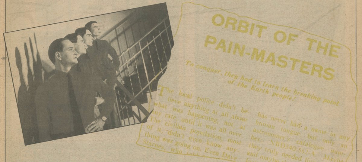 BrainfeedArchiv's tweet photo. Header for the review of Kraftwerk's 'The Man Machine' in 'Sounds' (April 29, 1978) @kraftwerk #electronics #synthesizer #synthpop https://t.co/4Hd4qiKkWi