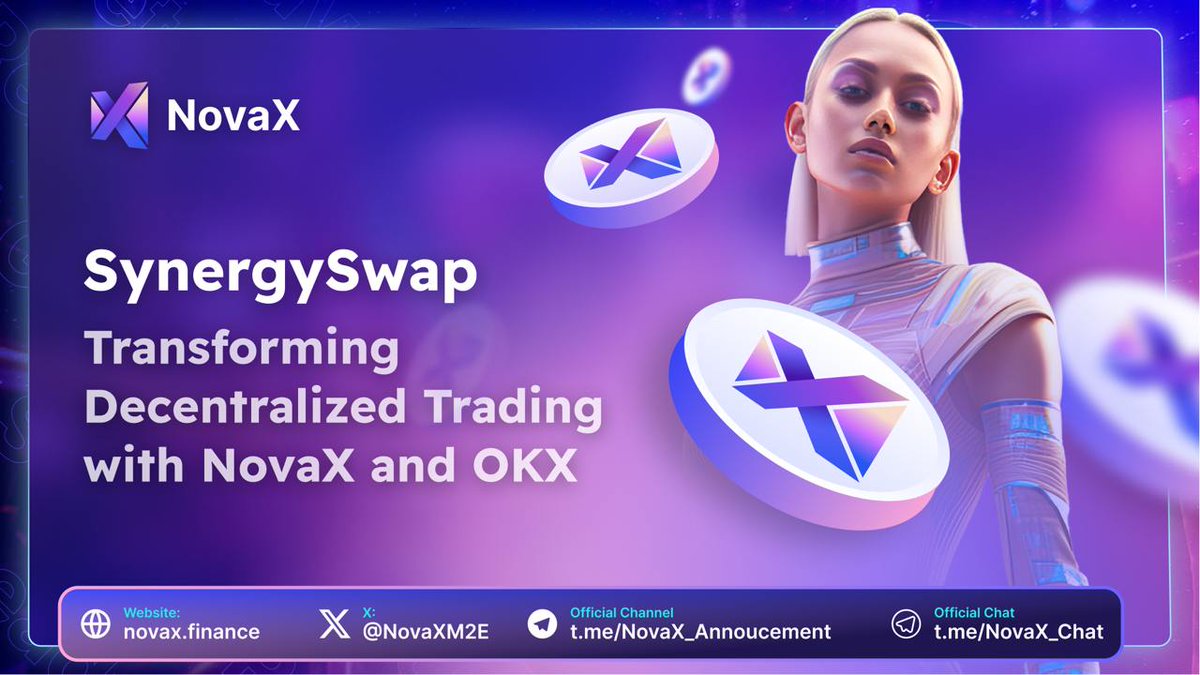 🔄 SynergySwap: Transforming Decentralized Trading with NovaX and OKX 🔄

SynergySwap revolutionizes decentralized trading by combining the strengths of NovaX and OKX, offering users an unparalleled trading experience within the NovaX ecosystem.