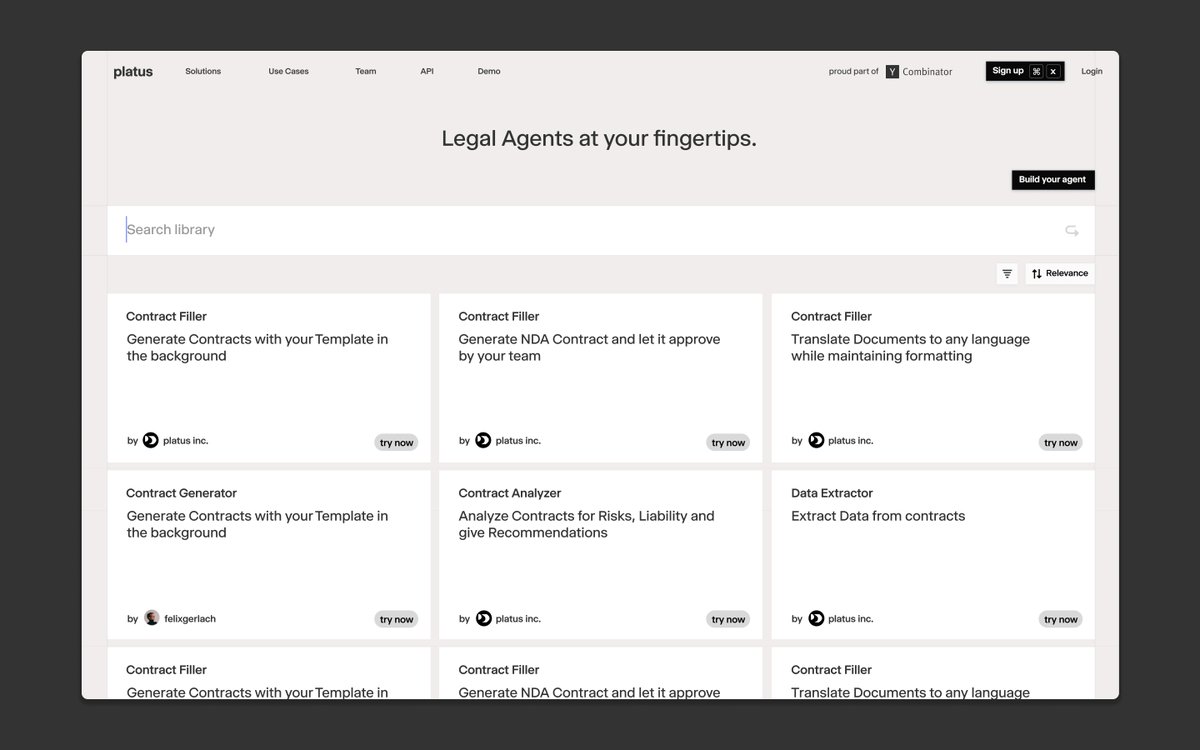 FelixGerlach's tweet photo. We are unleashing our legal agents soon. 🤯 https://t.co/vOgFjaFCqF