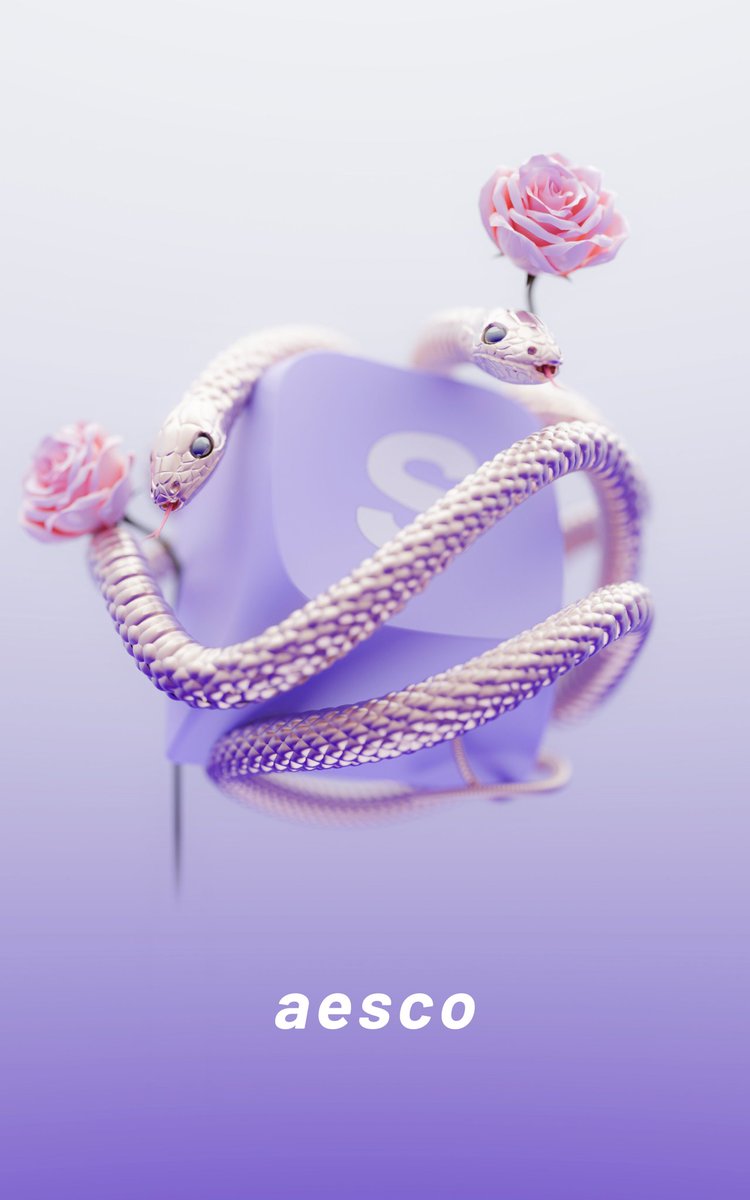 aescolife's tweet photo. Here’s AESCO’s concept art for the Year of the Snake keycaps! If you find this intriguing, stay tuned to us!🐍✨#aesco #inductiveswitch #gamingkeyboard https://t.co/8ZpZaVVTsd
