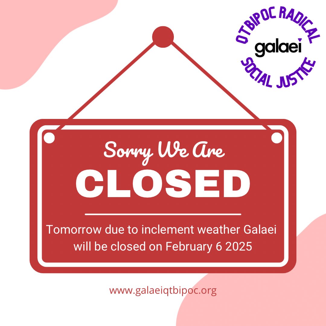 🚨 Due to weather conditions, our office will be closed tomorrow for an office visit. Remember, we're still just an email away! Stay safe, Galaei fam! 🌧️