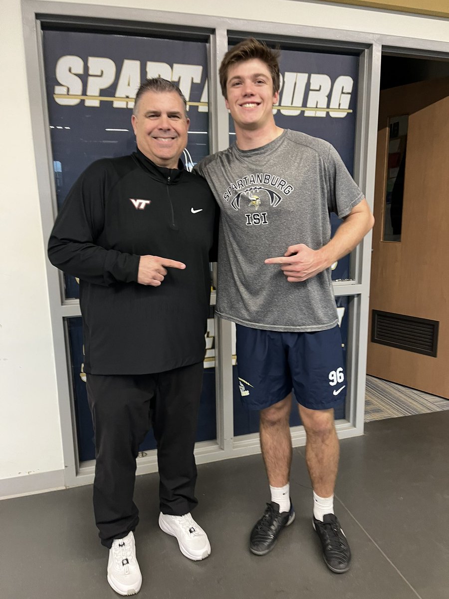 Will Love (@willlove_96) on Twitter photo After a great talk with <a href="/CoachPryVT/">Brent Pry</a> <a href="/coachstuholt/">Stu Holt</a> and <a href="/thecoachmccombs/">Brandon</a> , I am blessed to receive an offer to play football at Virginia Tech!
<a href="/HokiesFB/">Virginia Tech Football</a> <a href="/DanOrnerKicking/">DanOrnerKicking</a> <a href="/REFINEDFB/">Coach Mark Hodge</a> <a href="/Spartanburg_FB/">SpartanburgVikingsFootball</a> After a great talk with <a href="/CoachPryVT/">Brent Pry</a> <a href="/coachstuholt/">Stu Holt</a> and <a href="/thecoachmccombs/">Brandon</a> , I am blessed to receive an offer to play football at Virginia Tech!
<a href="/HokiesFB/">Virginia Tech Football</a> <a href="/DanOrnerKicking/">DanOrnerKicking</a> <a href="/REFINEDFB/">Coach Mark Hodge</a> <a href="/Spartanburg_FB/">SpartanburgVikingsFootball</a>