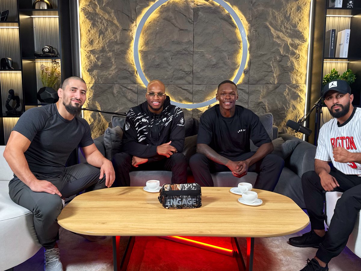 A podcast you don’t want to miss! Video is coming out soon! We spoke about so many different topics! Good energy, positive vibes, ambitious minds. <a href="/stylebender/">Israel Adesanya</a> <a href="/Michaelpage247/">Michael Venom Page</a> #mma #ufc #ufcnews #UFCSaudiArabia #mmanews