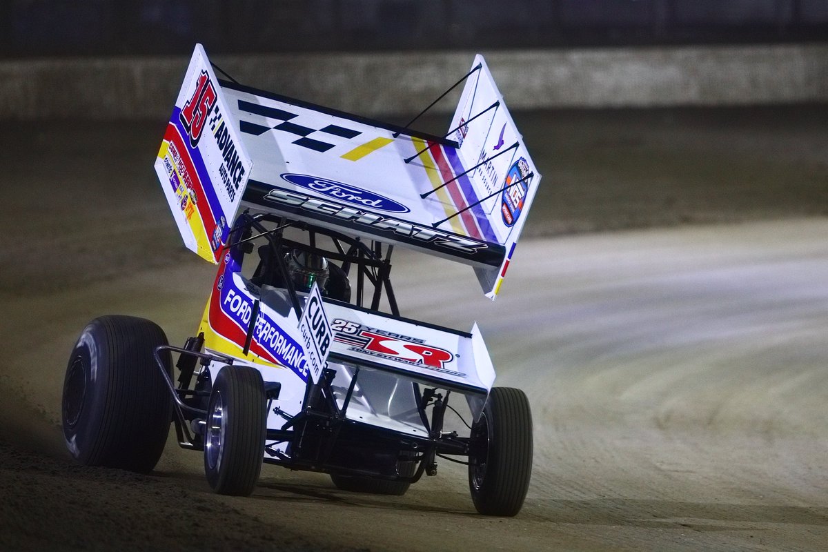 WorldofOutlaws's tweet photo. .@DonnySchatz wins the @MicroLiteLLC Last Chance Showdown and goes to the @NosEnergyDrink Feature!

Also transferring:
2. @kaseykahne 
3. @Brock_Zearfoss 
4. @AustinMcCarl88 https://t.co/zgzlywqVS7