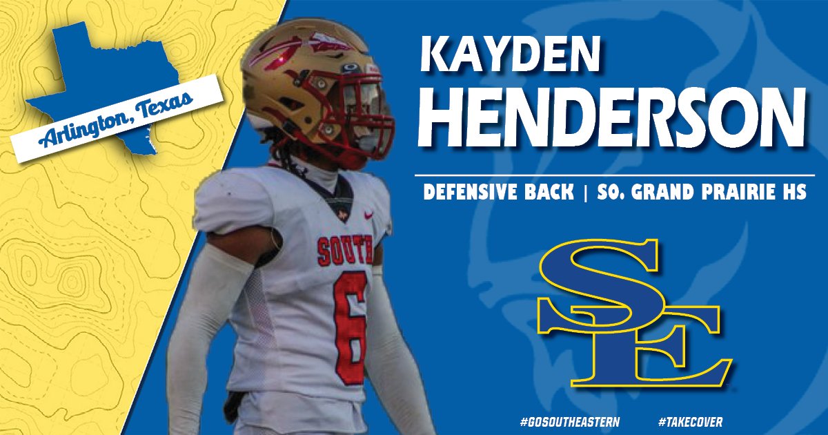 Welcome <a href="/d1_kayden/">Kayden “Hendo” Henderson</a> to the Savage Storm family!

🎥 tinyurl.com/24ta735y

<a href="/SavageStormFB/">Savage Storm Football</a> 
#GoSoutheastern | #TakeCover | #NSD2025