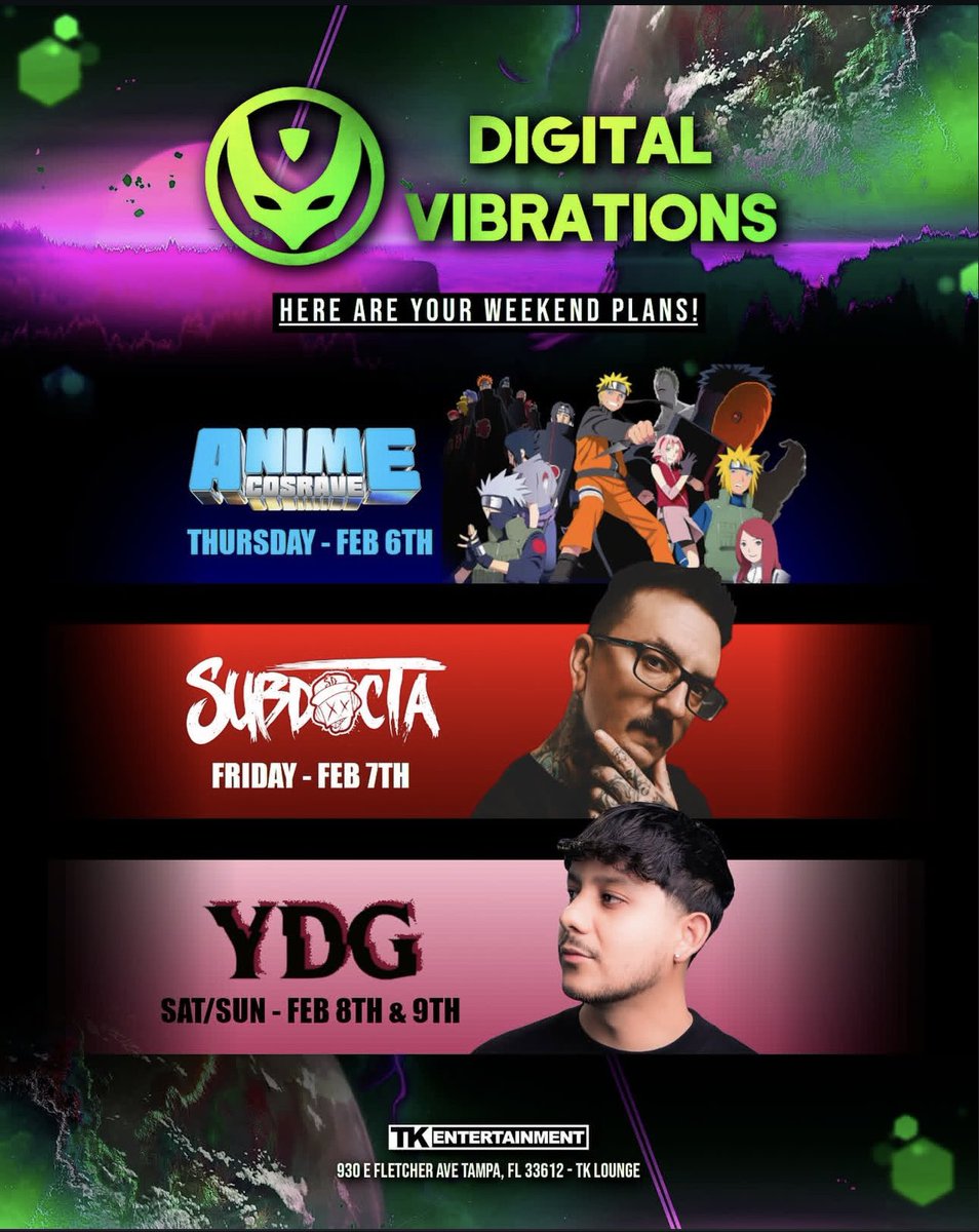 only place to be this weekend! are you stopping by? 🤔