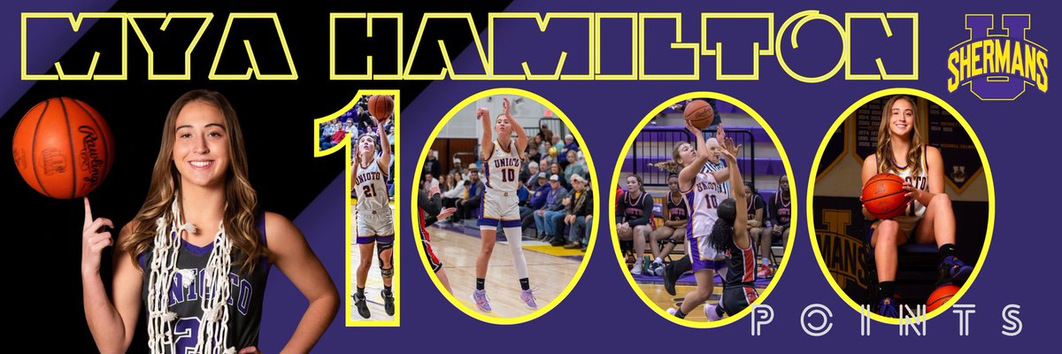 Unioto Lady Shermans (@ladyshermans) on Twitter photo Welcome to the 1,000 point club, Mya! 
ππππ1οΈβ£0οΈβ£0οΈβ£0οΈβ£ππππ Welcome to the 1,000 point club, Mya! 
ππππ1οΈβ£0οΈβ£0οΈβ£0οΈβ£ππππ