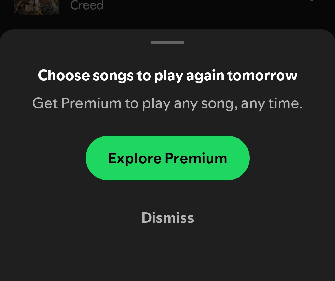 TGR884's tweet photo. Okay Spotify what the fuck.. https://t.co/UpHL3ujC3j