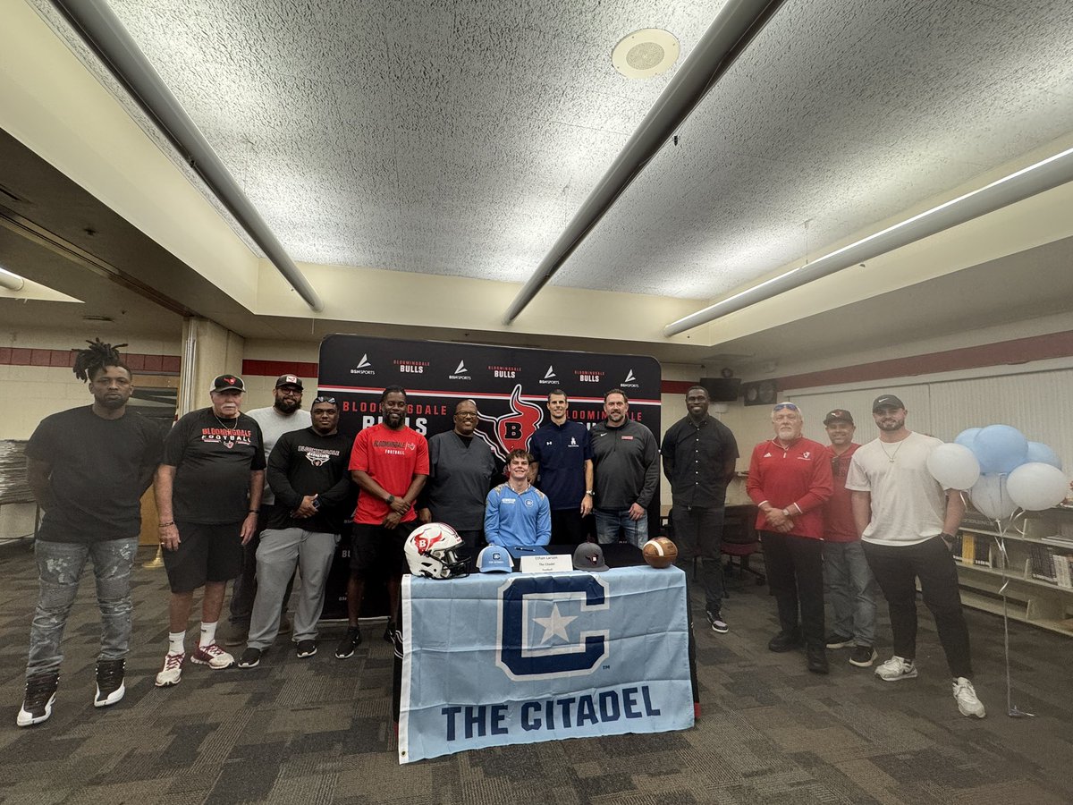 Ethan Larson (@1ethanlarson) on Twitter photo Pen to paper! ✍️
Blessed to be a Bulldog #LETSWORK
<a href="/CitadelFootball/">The Citadel Football</a> <a href="/TheCitadelFB/">The Citadel Football Recruiting</a> <a href="/KoachDrayton/">Maurice Drayton</a> <a href="/CoachCoax17/">Tony Coaxum</a> <a href="/COACH_JOJACK/">Jo Jackson</a> <a href="/CoachLamarOwens/">Lamar Owens</a> <a href="/CoachVance92/">Zane Vance</a> <a href="/CoachJackson16/">Raleigh T. Jackson</a> <a href="/Bdale_Football/">Bdale Football</a> <a href="/BdaleathleticBC/">Bdale Athletics</a> <a href="/CoachMurphy917/">Patrick Murphy</a> <a href="/CoachSCouncil92/">Shawn Council</a> <a href="/_LBII_/">LaMark Brown</a> <a href="/Andy_Villamarzo/">Andy Villamarzo</a> <a href="/Biggamebobby/">Bob Putnam</a> Pen to paper! ✍️
Blessed to be a Bulldog #LETSWORK
<a href="/CitadelFootball/">The Citadel Football</a> <a href="/TheCitadelFB/">The Citadel Football Recruiting</a> <a href="/KoachDrayton/">Maurice Drayton</a> <a href="/CoachCoax17/">Tony Coaxum</a> <a href="/COACH_JOJACK/">Jo Jackson</a> <a href="/CoachLamarOwens/">Lamar Owens</a> <a href="/CoachVance92/">Zane Vance</a> <a href="/CoachJackson16/">Raleigh T. Jackson</a> <a href="/Bdale_Football/">Bdale Football</a> <a href="/BdaleathleticBC/">Bdale Athletics</a> <a href="/CoachMurphy917/">Patrick Murphy</a> <a href="/CoachSCouncil92/">Shawn Council</a> <a href="/_LBII_/">LaMark Brown</a> <a href="/Andy_Villamarzo/">Andy Villamarzo</a> <a href="/Biggamebobby/">Bob Putnam</a>