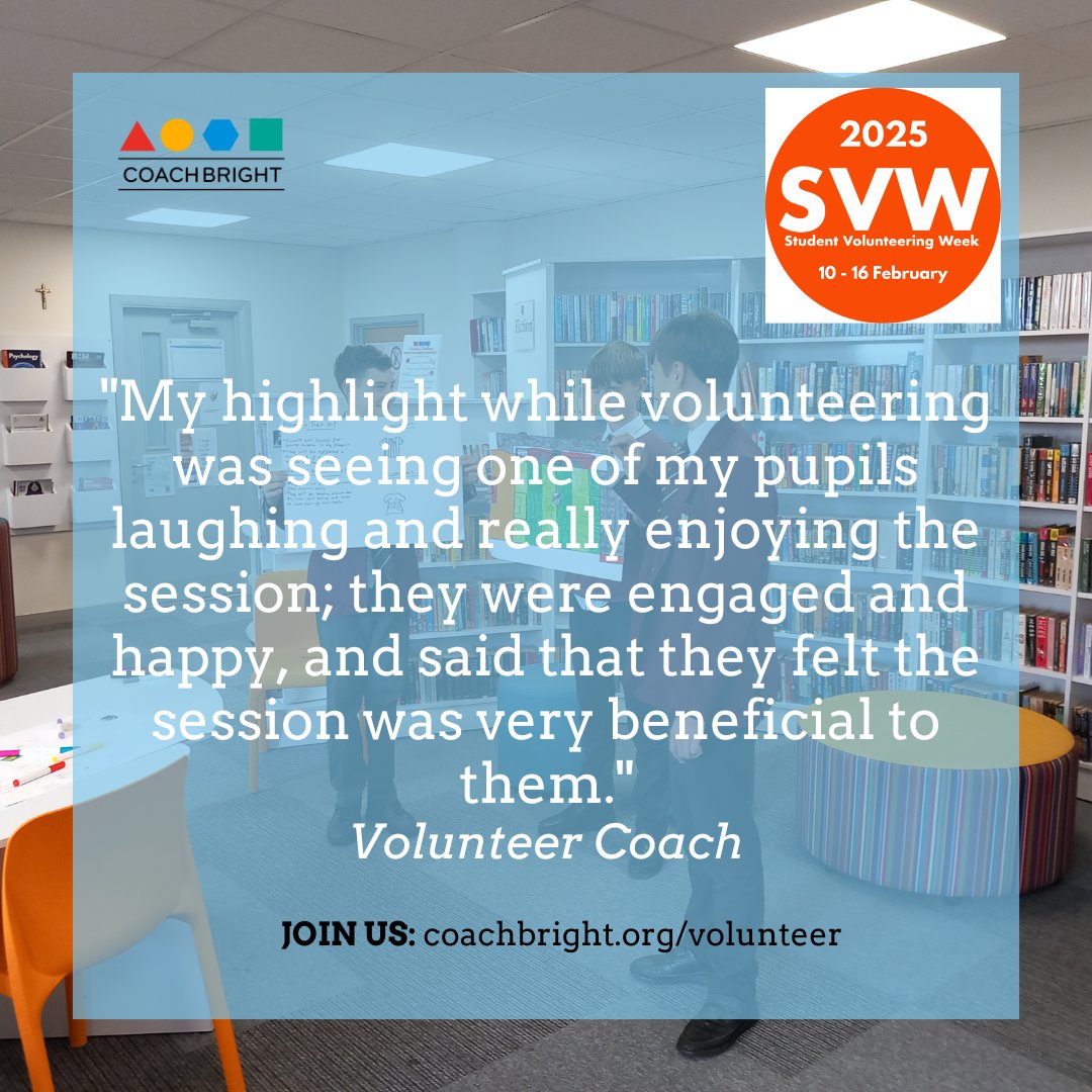 It’s Student Volunteering Week(SVW) soon, led by the amazing Student Volunteering Network. It takes place from 10 - 16th February, encouraging students to help their communities. Do consider volunteering with us if a rewarding experience is what you’re after!