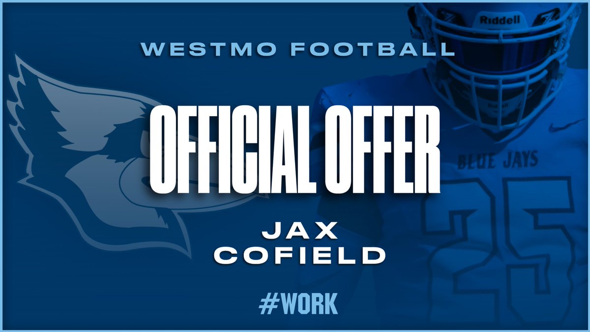 Jax (@jaxsoncofield65) on Twitter photo #AGTG After conversation with <a href="/CoachKoustmer/">Coach Koustmer</a> blessed to receive my 7th offer from <a href="/WESTMOFB/">Westminster College Football</a> <a href="/Coach_Keller/">James Keller</a> <a href="/Londoo_Harris/">London Harris</a> <a href="/TD_4_TDs/">Coach Davis BS, M.Ed</a> <a href="/CoachMolina40/">Rick Molina</a> #AGTG After conversation with <a href="/CoachKoustmer/">Coach Koustmer</a> blessed to receive my 7th offer from <a href="/WESTMOFB/">Westminster College Football</a> <a href="/Coach_Keller/">James Keller</a> <a href="/Londoo_Harris/">London Harris</a> <a href="/TD_4_TDs/">Coach Davis BS, M.Ed</a> <a href="/CoachMolina40/">Rick Molina</a>