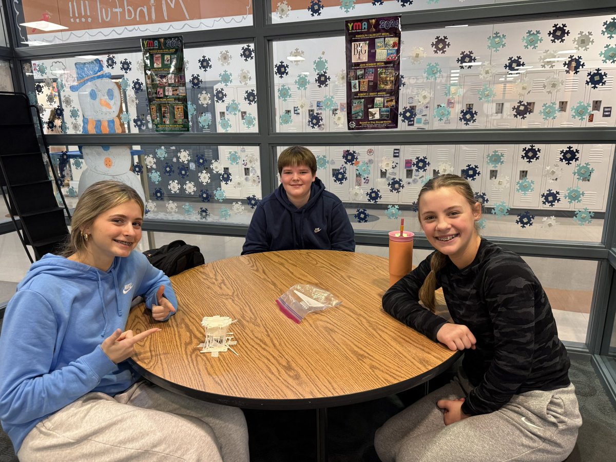 sflynntech's tweet photo. What a fun morning @RJHS78 kicking off our District Wide STEM event! So great to see the student’s creativity as they worked together! #STEM https://t.co/Tx75jteO0F