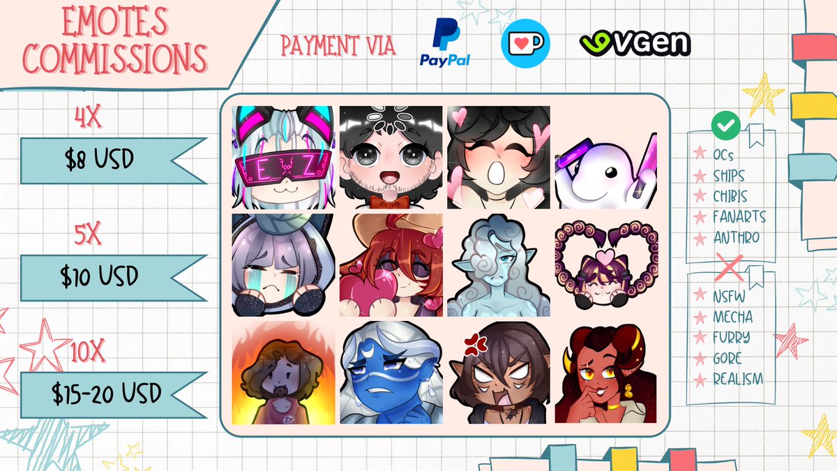 shary owo VTuber 🍡✨Open Comission✨🍡 tweet media