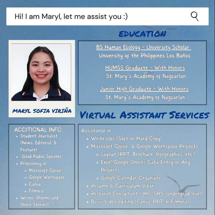 marylsofia_'s tweet photo. 🎓 HELP ME SAVE UP FOR MY GRADUATION!🎓

✨HIRE ME OR DONATE!✨

Hi everyone! I'm currently working towards my graduation, and I’m offering my skills to help you while I save up! https://t.co/hQhKcGPngu