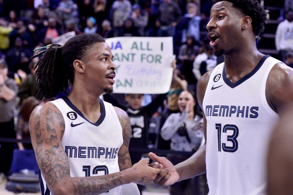 Jaren Jackson Jr &amp; Ja Morant are the best duo in the West 

Debate ya mama