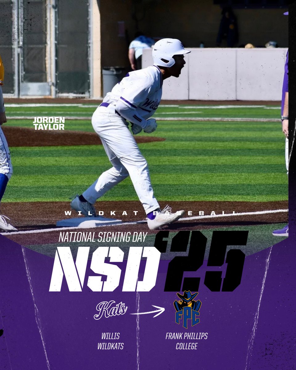 Congratulations to Jorden Taylor on signing to play at Frank Phillips College! <a href="/PlainsmenBB/">Frank Phillips College Baseball</a>