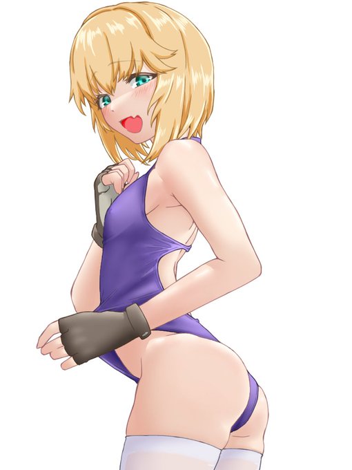 競泳水着鰤も良いけど、ノーマルな水着もまたヨシ♪ 