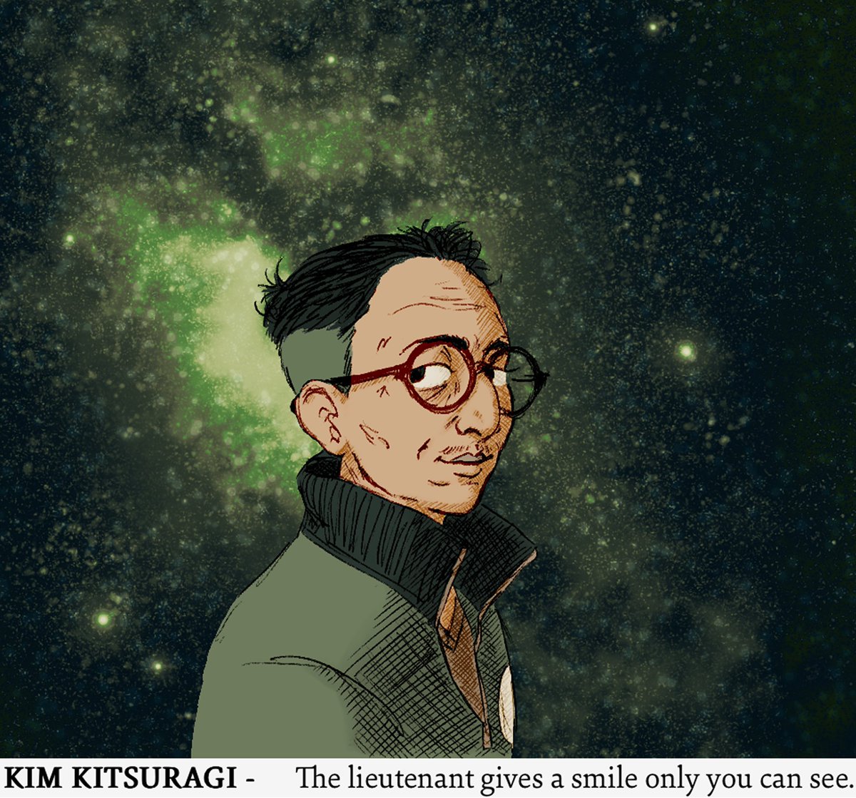 doddsmountain's tweet image. Kim in green
#DiscoElysium