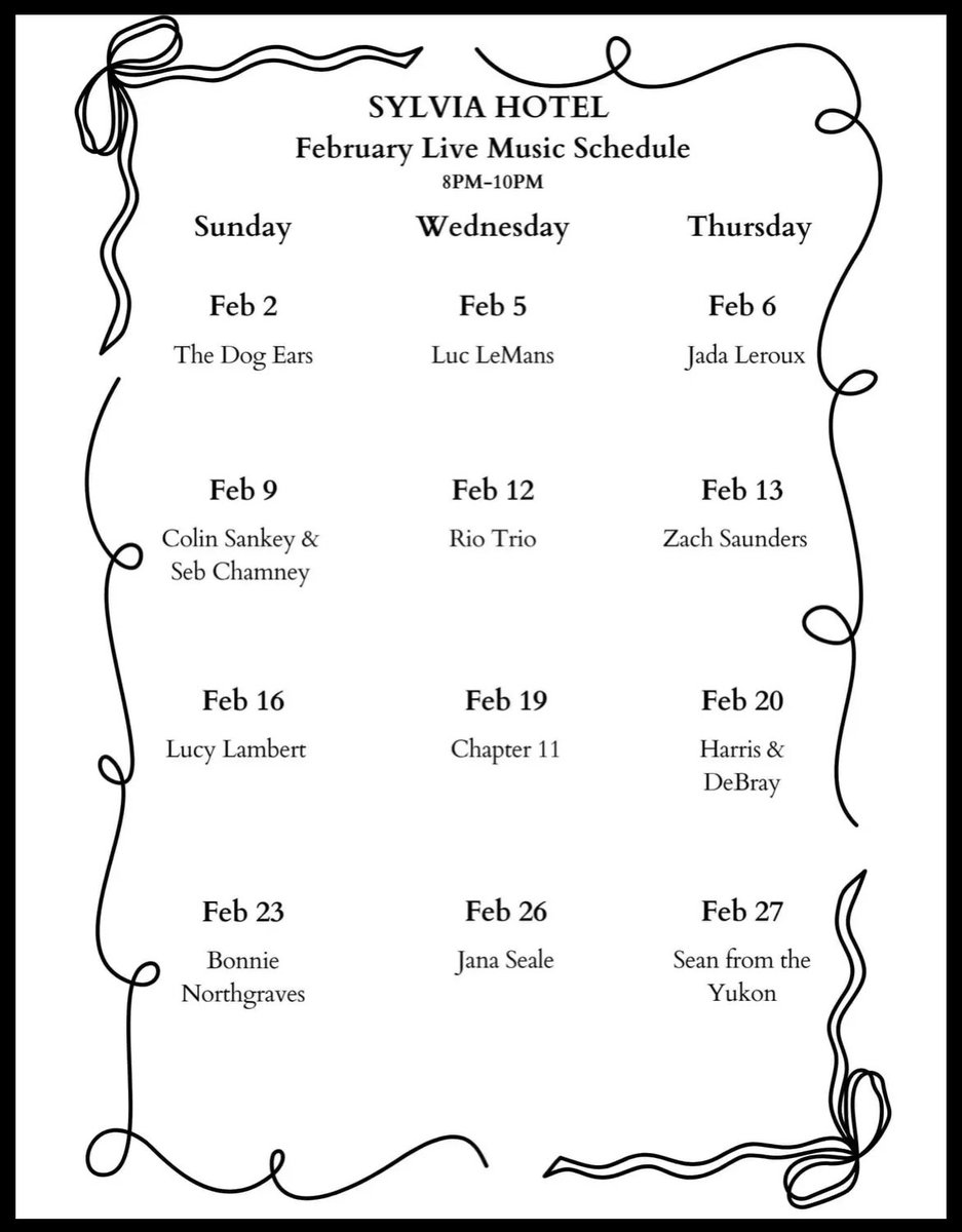 Excited to be playing for the first time at the <a href="/SylviaHotel/">Sylvia Hotel</a> ! #vancouvermusic