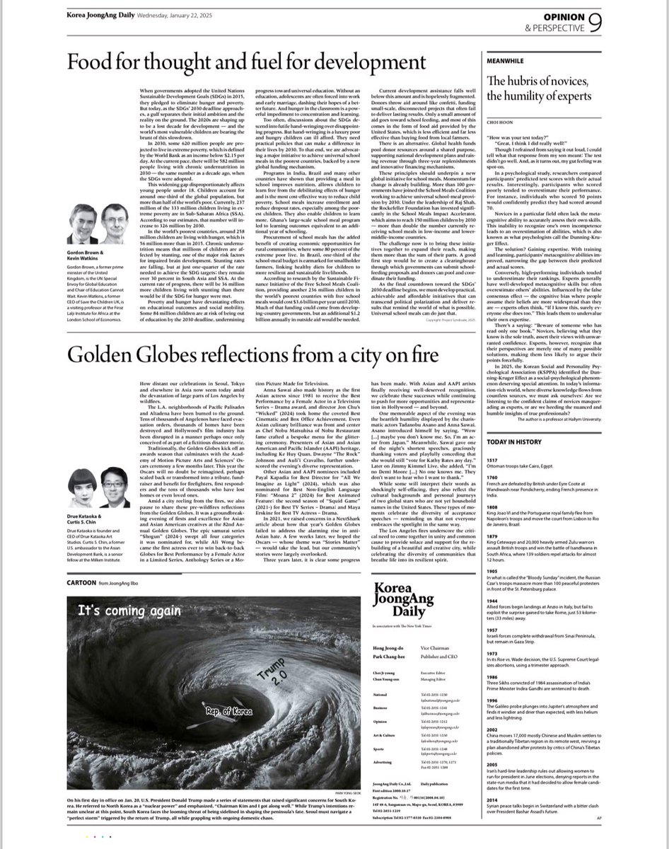 🚶🏻Curtis S. Chin (@curtisschin) on Twitter photo #Random. Just received this message via <a href="/LinkedIn/">LinkedIn</a>: “It’s so nice to see some old fashioned printed text.” Indeed!
That said, here’s a link or two to <a href="/DrueKataoka/">Drue Kataoka</a> & my latest commentary piece. In the #Korea 🇰🇷<a href="/JoongAngDaily/">The Korea JoongAng Daily</a>
linkedin.com/posts/curtis-s…
koreajoongangdaily.joins.com/news/2025-01-2… #Random. Just received this message via <a href="/LinkedIn/">LinkedIn</a>: “It’s so nice to see some old fashioned printed text.” Indeed!
That said, here’s a link or two to <a href="/DrueKataoka/">Drue Kataoka</a> & my latest commentary piece. In the #Korea 🇰🇷<a href="/JoongAngDaily/">The Korea JoongAng Daily</a>
linkedin.com/posts/curtis-s…
koreajoongangdaily.joins.com/news/2025-01-2…