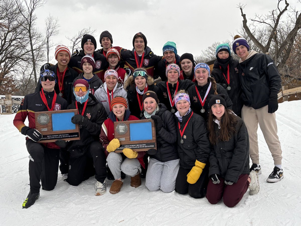 Great day for Crimson Nordic squad! Both the boys and the girls qualified for the state meet. Incredible performances were needed by everyone and they all came through! Boys were able to qualify by 6 pts and the girls 5pts. #WellDone #YouAllEarnedThisOne #OneMoreWeekWithThisCrew