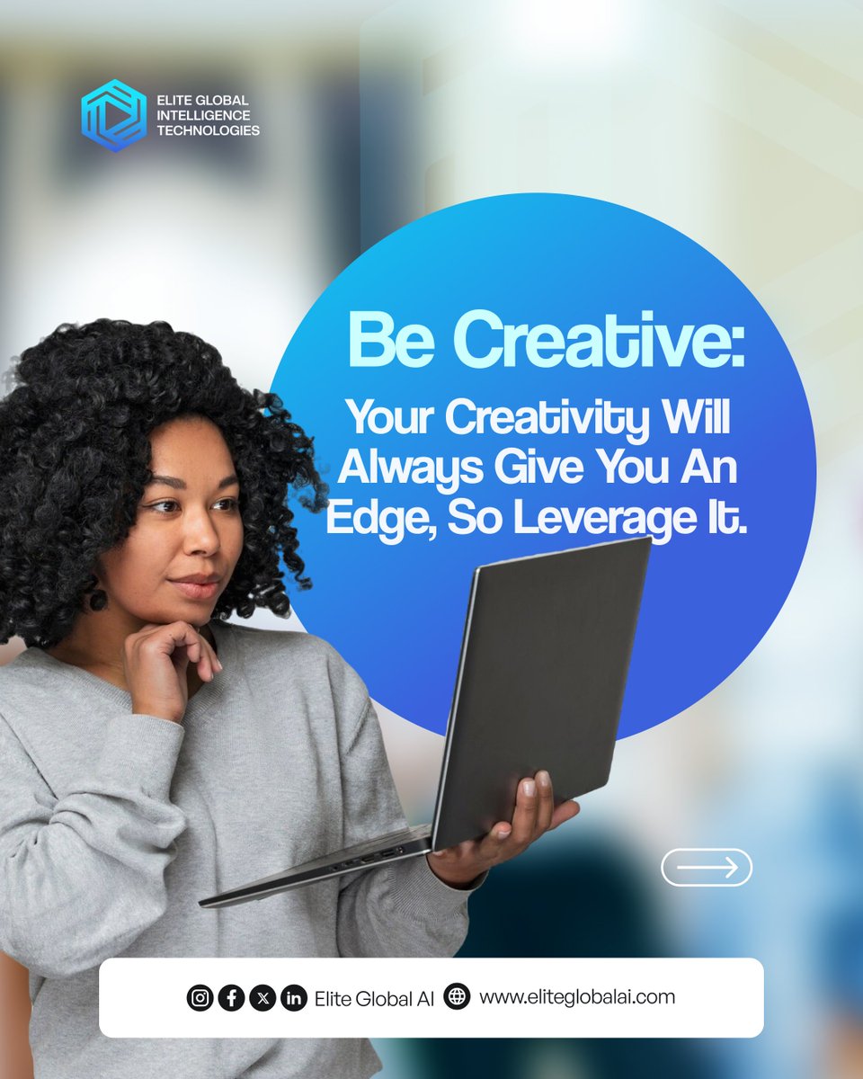 EliteglobalAI's tweet image. Would you rather evolve with the world or get replaced?

Follow Elite Global AI to stay ahead, explore AI innovations,
and unlock new opportunities. 🔥💡

#FutureIsAI #EliteGlobalAI