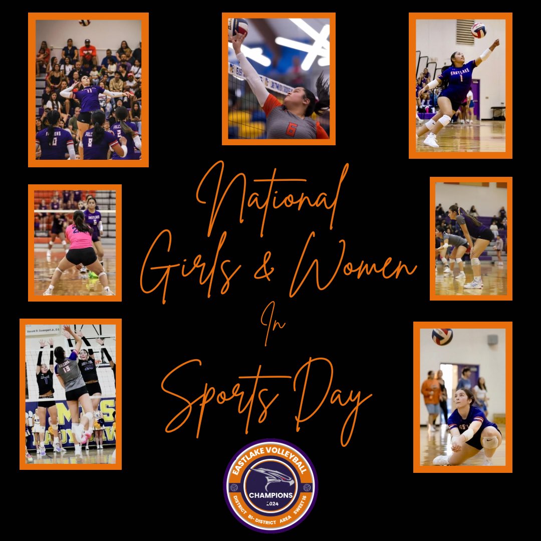 Eastlake Volleyball (@eastlake_vball) on Twitter photo 🧡🏐💜Thank you to all who paved the way🧡🏐💜
<a href="/EHSFalconSports/">Eastlake_Falcon_Athletics</a> <a href="/GreaterEl/">Greater El Paso Girls Coaches Association</a> 🧡🏐💜Thank you to all who paved the way🧡🏐💜
<a href="/EHSFalconSports/">Eastlake_Falcon_Athletics</a> <a href="/GreaterEl/">Greater El Paso Girls Coaches Association</a>