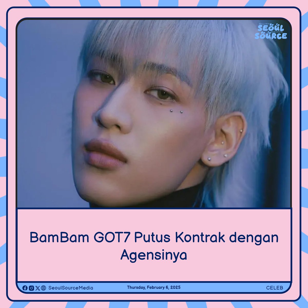 kpopdankdramaid's tweet image. #BamBam #GOT7 Akhiri Kontrak dengan #AbyssCompany, Dukungan untuk Babak Baru!

 Selengkapnya ssmedia.my.id/2025/02/06/bam…
-K.Gaeul