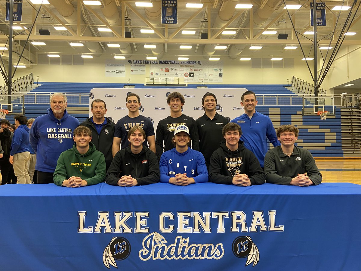 Big night for our 8 signees and the program.  Special group of very deserving young men.   Thanks as well to all their teammates for coming out and showing support.