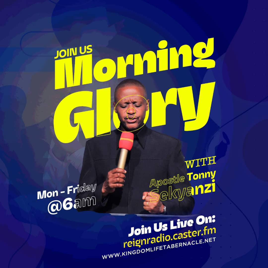 klt256's tweet photo. #MORNINGGLORY WITH APOSTLE TONNY

WE ARE LIVE
Follow this Link📻 
https://t.co/U0SpVGzjuK

BE PART OF THE 1000 VOICES CALLING UPON THE LORD DAILY IN OUR MORNING GLORY. HOW? PARTICIPATE PERSONALLY, THEN SHARE THE LINK WITH ATLEAST 10 OR MORE OF YOUR FRIENDS THE LINK.
#KltUganda https://t.co/JlToHIN5b1