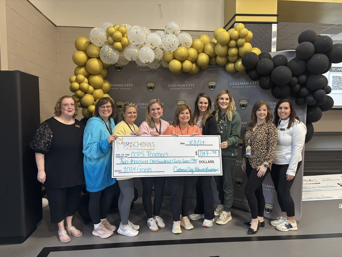 Cullman City Primary (@cullmanprimary) on Twitter photo CCPS would like to say thank you to <a href="/CCSF_Foundation/">Cullman City Schools Foundation</a> for your support in fulfilling classroom grants for teachers. We are thankful for all you do to support our school. #bestwe <a href="/eshaddix1/">Elizabeth Shaddix, Ed.D, NBCT</a> CCPS would like to say thank you to <a href="/CCSF_Foundation/">Cullman City Schools Foundation</a> for your support in fulfilling classroom grants for teachers. We are thankful for all you do to support our school. #bestwe <a href="/eshaddix1/">Elizabeth Shaddix, Ed.D, NBCT</a>