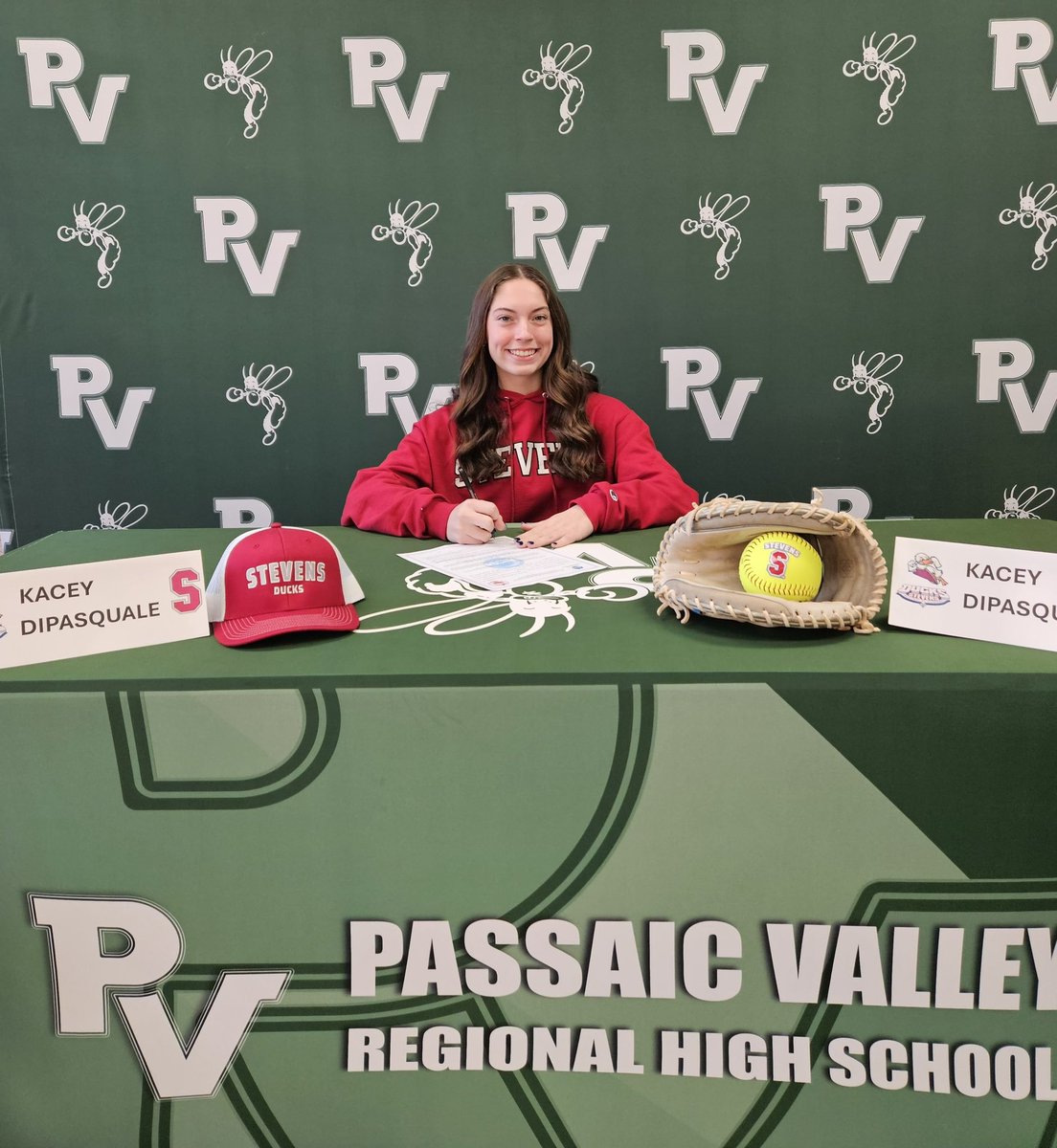 Congratulations to Kacey DiPasquale.  This amazing student-athlete is a natural leader w/ a tremendous work ethic.  She also happens to be a phenomenal teammate &amp; overall tremendous person!  Kacey is Passaic Valleys pick for the 2025 National Women and Girls in Sports Award!