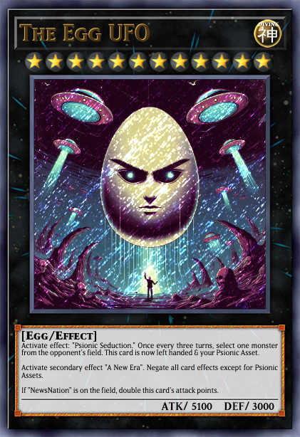 #UFOTWITTER, Konami just released the new Psionic Starter Deck!  These cards are beyond powerful!