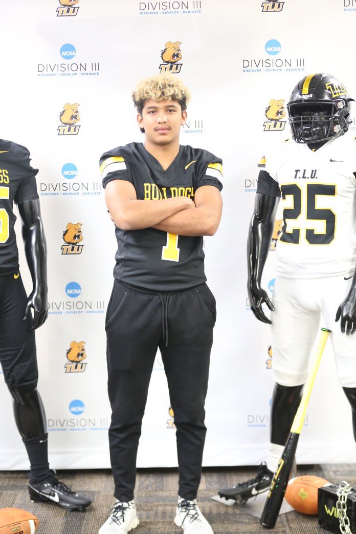 Adrian Sanchez (@adrian_s11) on Twitter photo Im blessed to announce that I will be continuing my academic and athletic career at <a href="/txlutheran/">Texas Lutheran University</a>
<a href="/CoachMarshall_/">Kendrick Marshall</a>
<a href="/Coach_CWatkins/">Cliff Watkins</a>
<a href="/GRTigerFootball/">Glen Rose Football</a> Im blessed to announce that I will be continuing my academic and athletic career at <a href="/txlutheran/">Texas Lutheran University</a>
<a href="/CoachMarshall_/">Kendrick Marshall</a>
<a href="/Coach_CWatkins/">Cliff Watkins</a>
<a href="/GRTigerFootball/">Glen Rose Football</a>