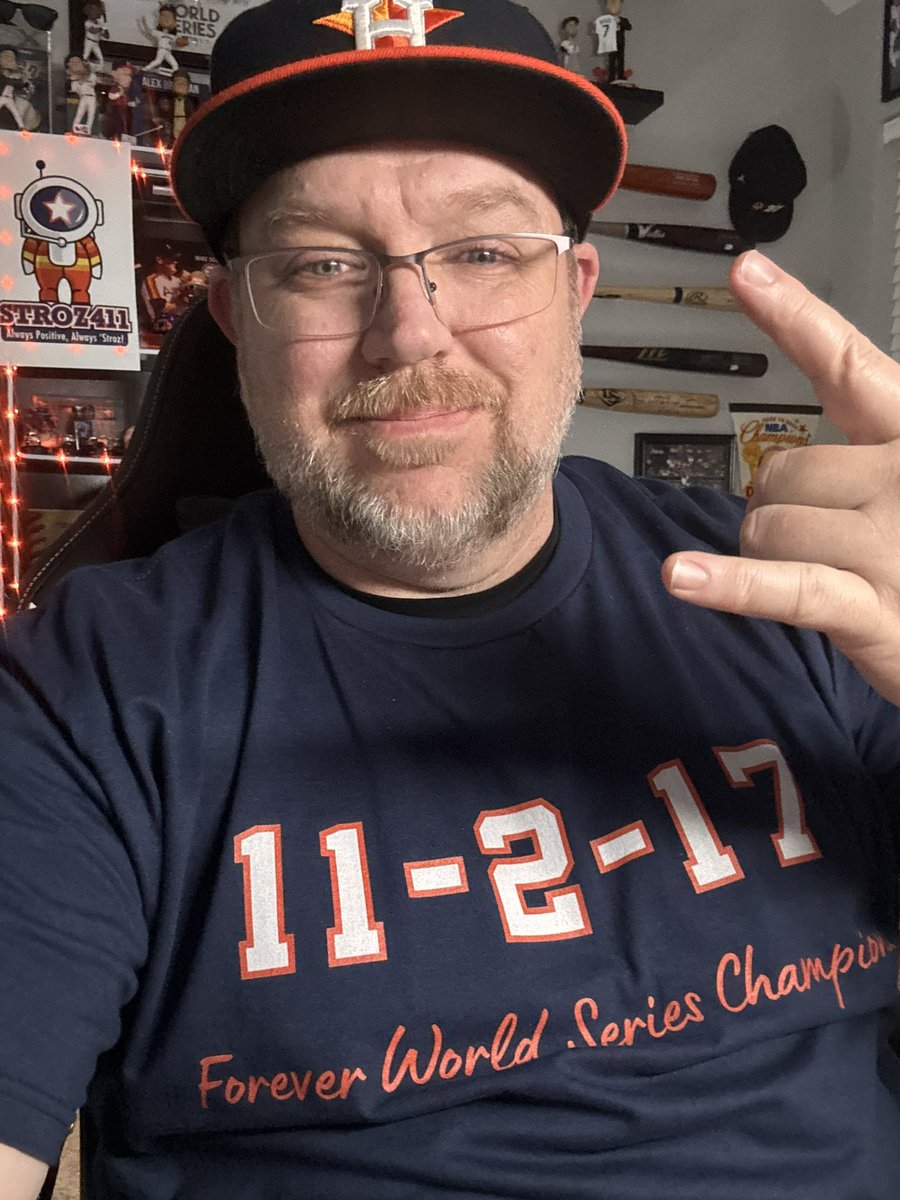 Rockin this shirt on <a href="/LockedOnAstros/">Locked On Astros Podcast</a> tonight! Thanks <a href="/RipGriffin3/">Rip Griffin</a> and <a href="/TxBaseballRpt/">The Texas Baseball Report</a> 
Link to show:
youtube.com/live/lbI6zXgl6…